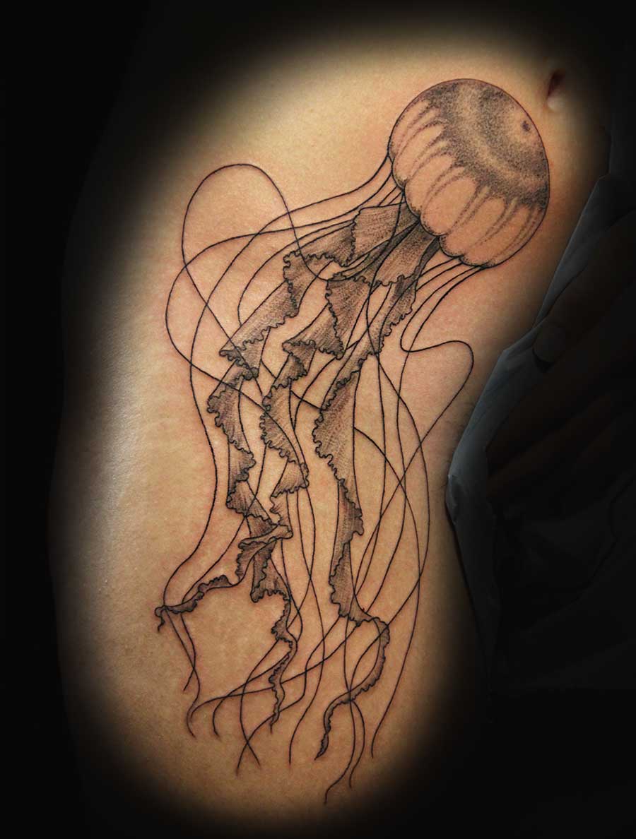 le tattoo de méduse